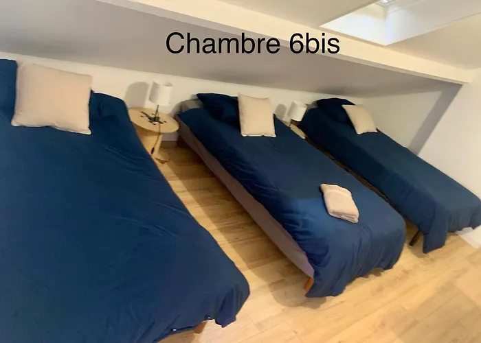 Maison 22 Couchages Prox Gare Et Centre Max 10 Chambres